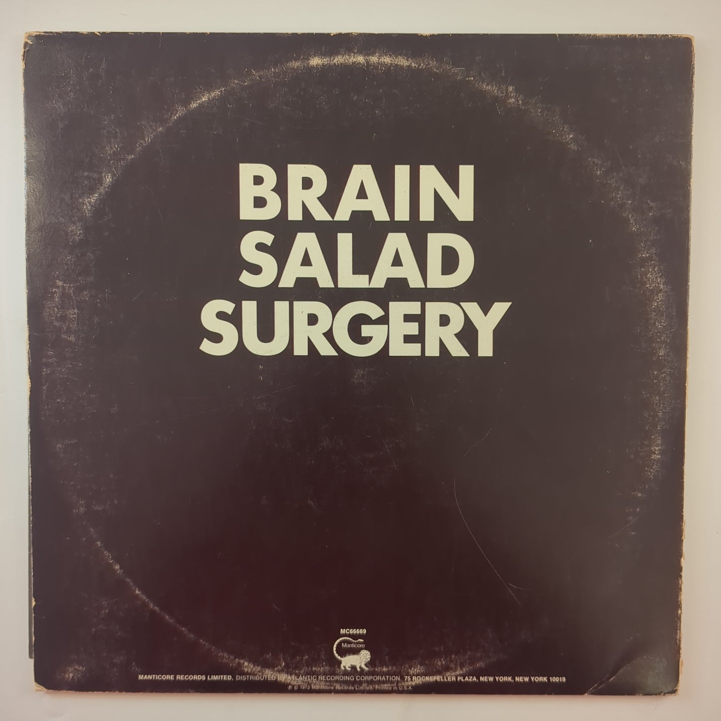 Emerson, Lake & Palmer - 'Brain Salad Surgery'