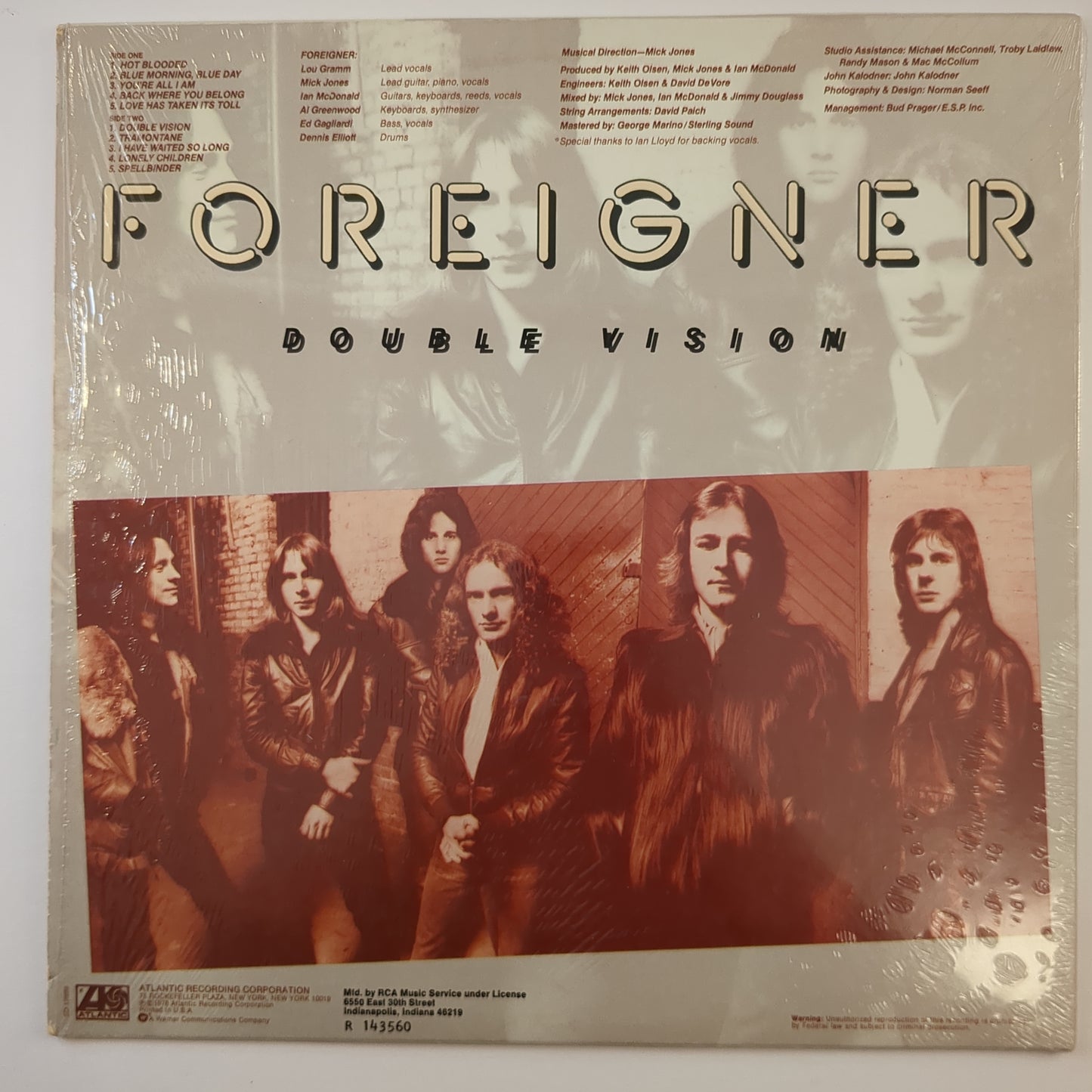 Foreigner - 'Double Vision'