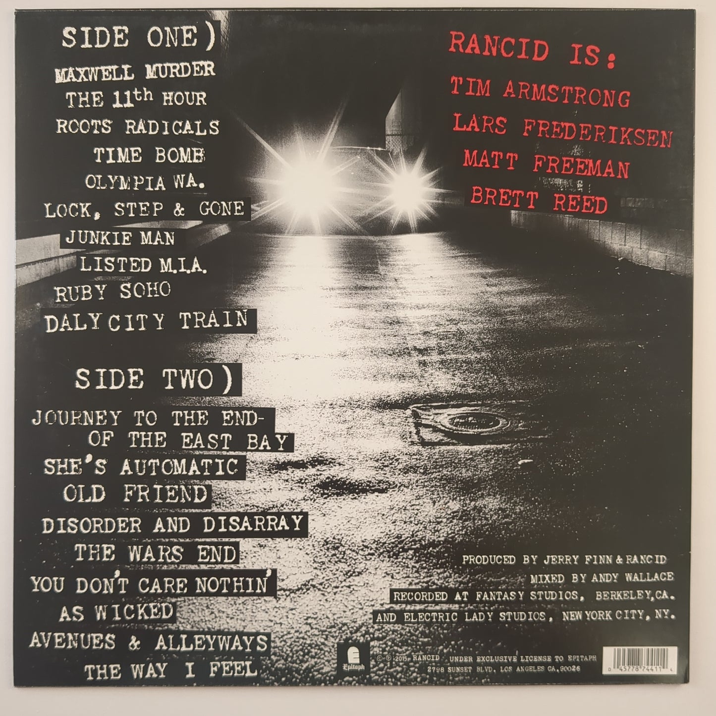 Rancid - '...And Out Come The Wolves'