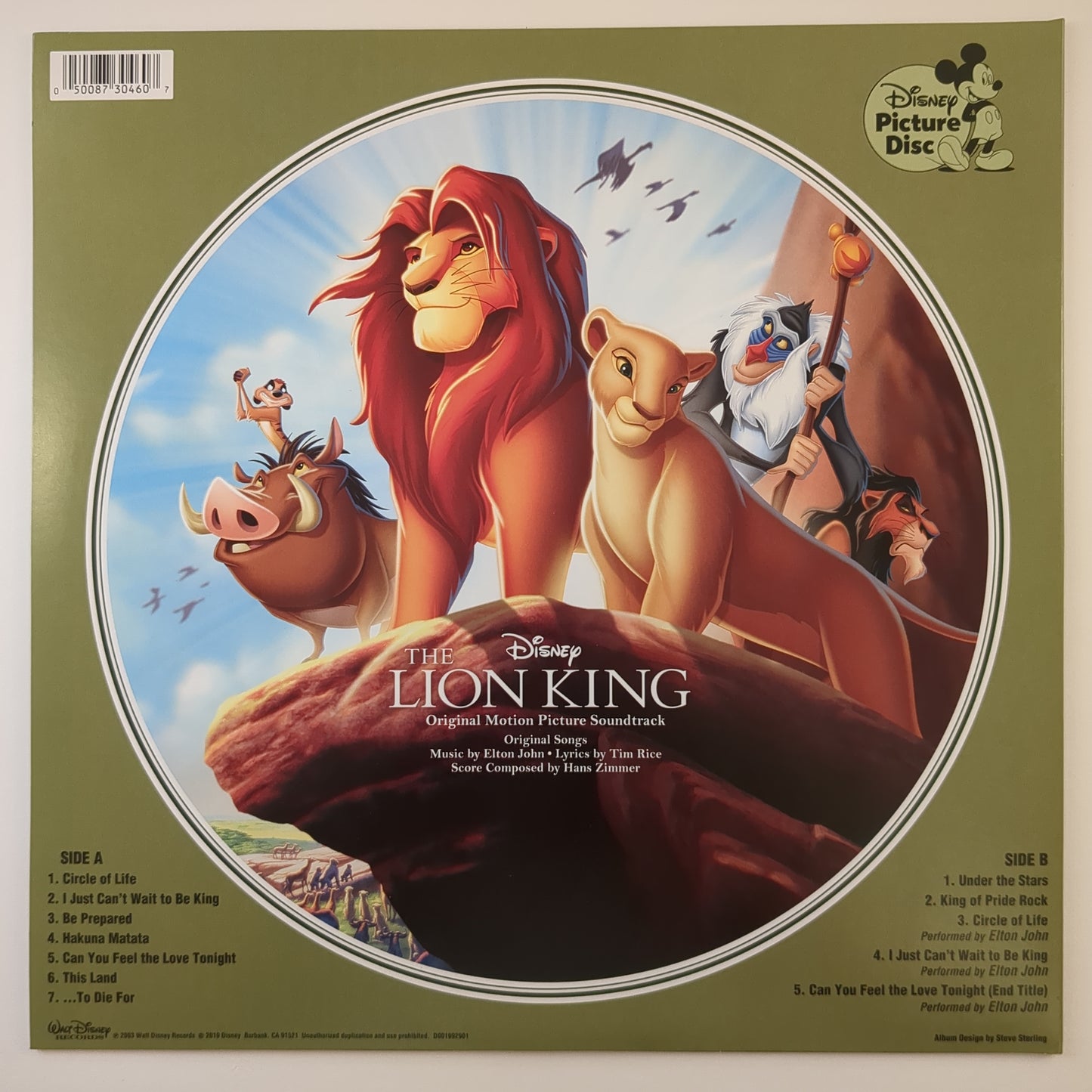 Various - 'The Lion King (Original Motion Picture Soundtrack)'