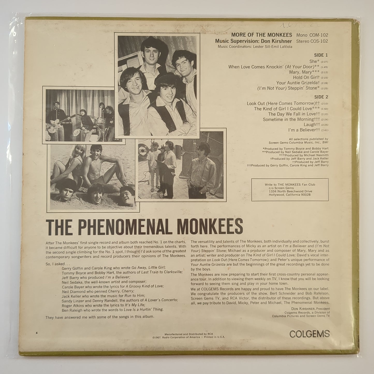 The Monkees - 'More Of The Monkees'