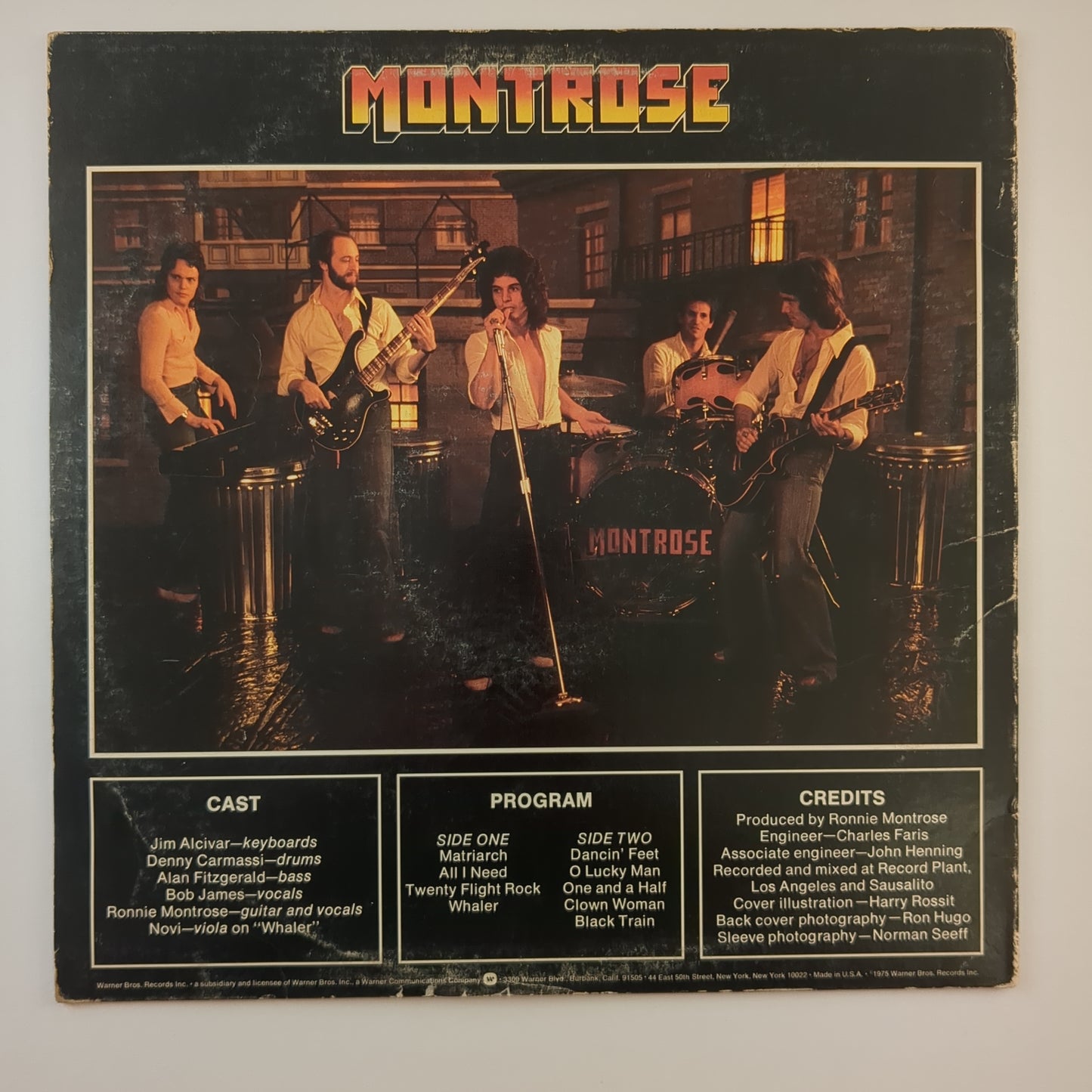 Montrose - 'Warner Bros. Presents Montrose!'