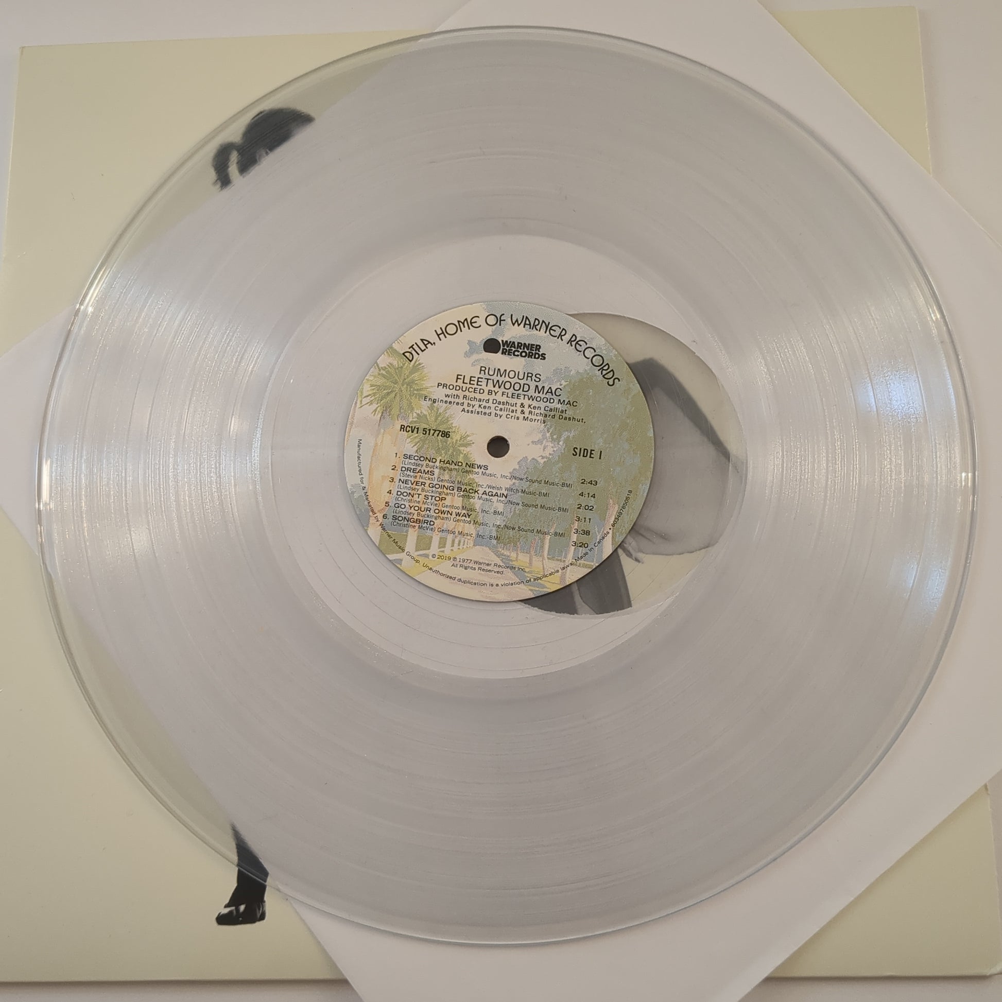 Fleetwood Mac – Fleetwood Mac limited edition white vinyl UK LP