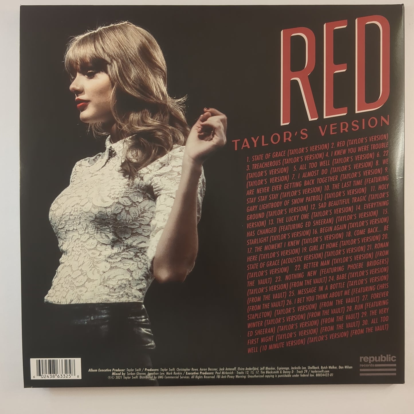 Taylor Swift - 'Red (Taylor's Version)'