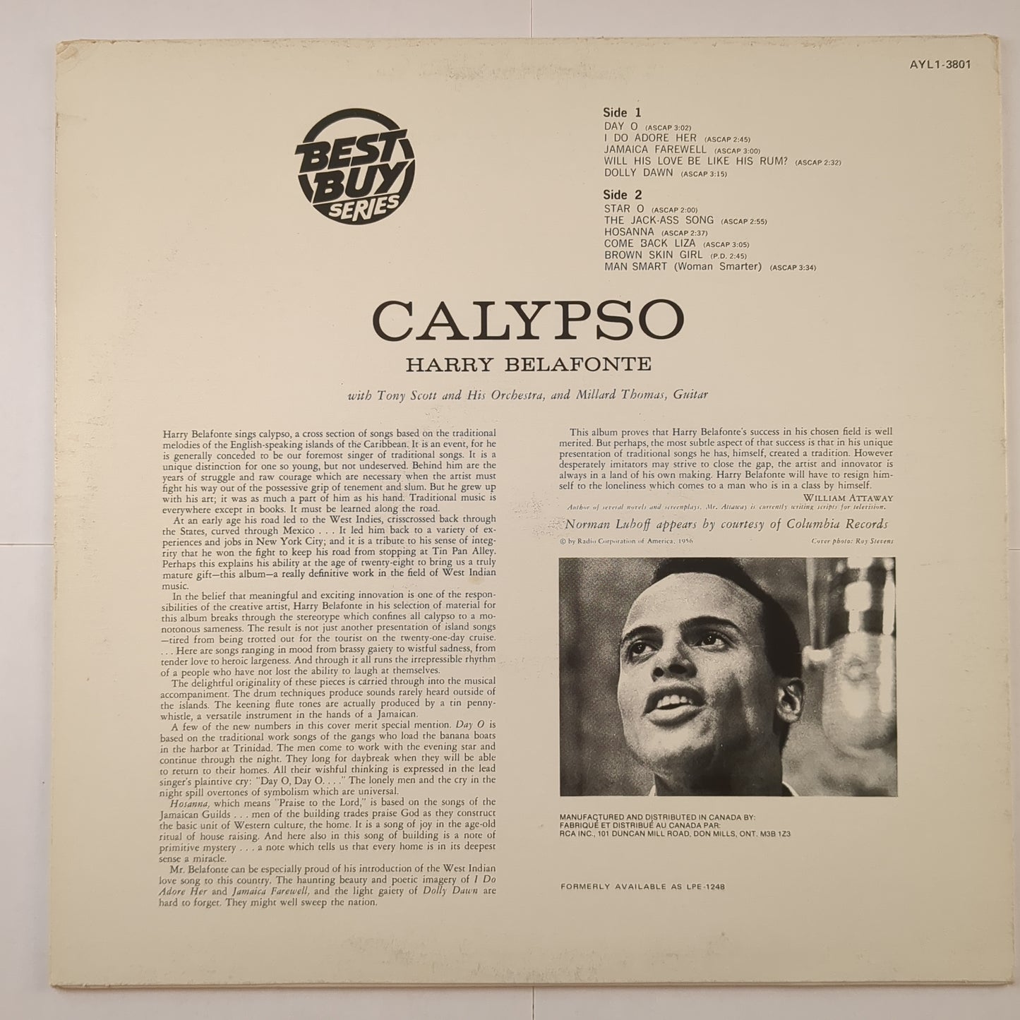 Harry Belafonte - 'Calypso'