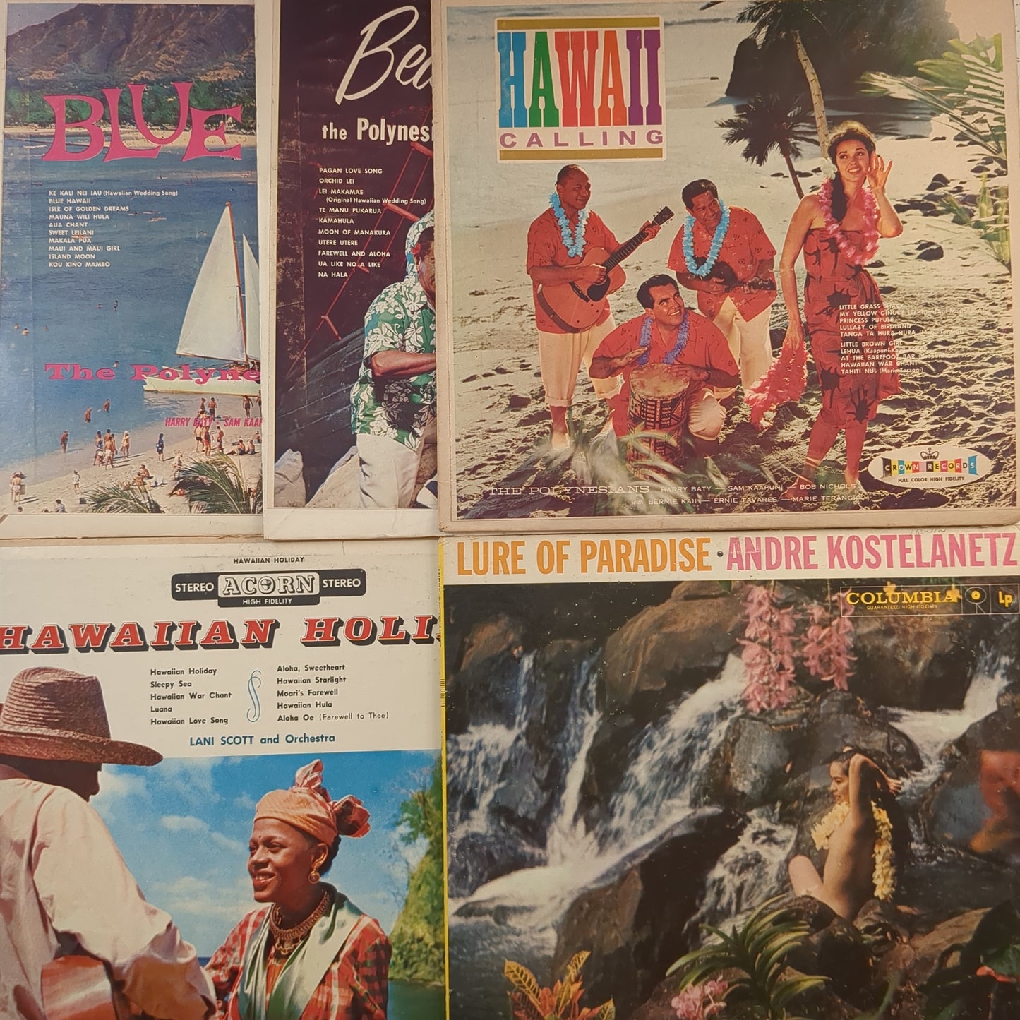 Hawaiian Vinyl Bundle