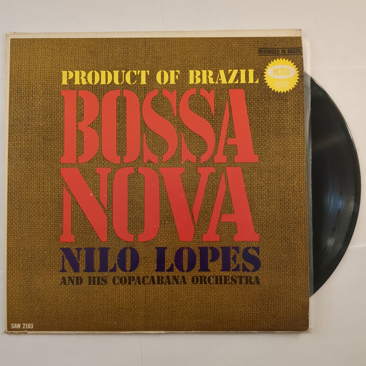 Nilo Lopes And His Copacabana Orchestra ‎– 'Product Of Brazil Bossa Nova'