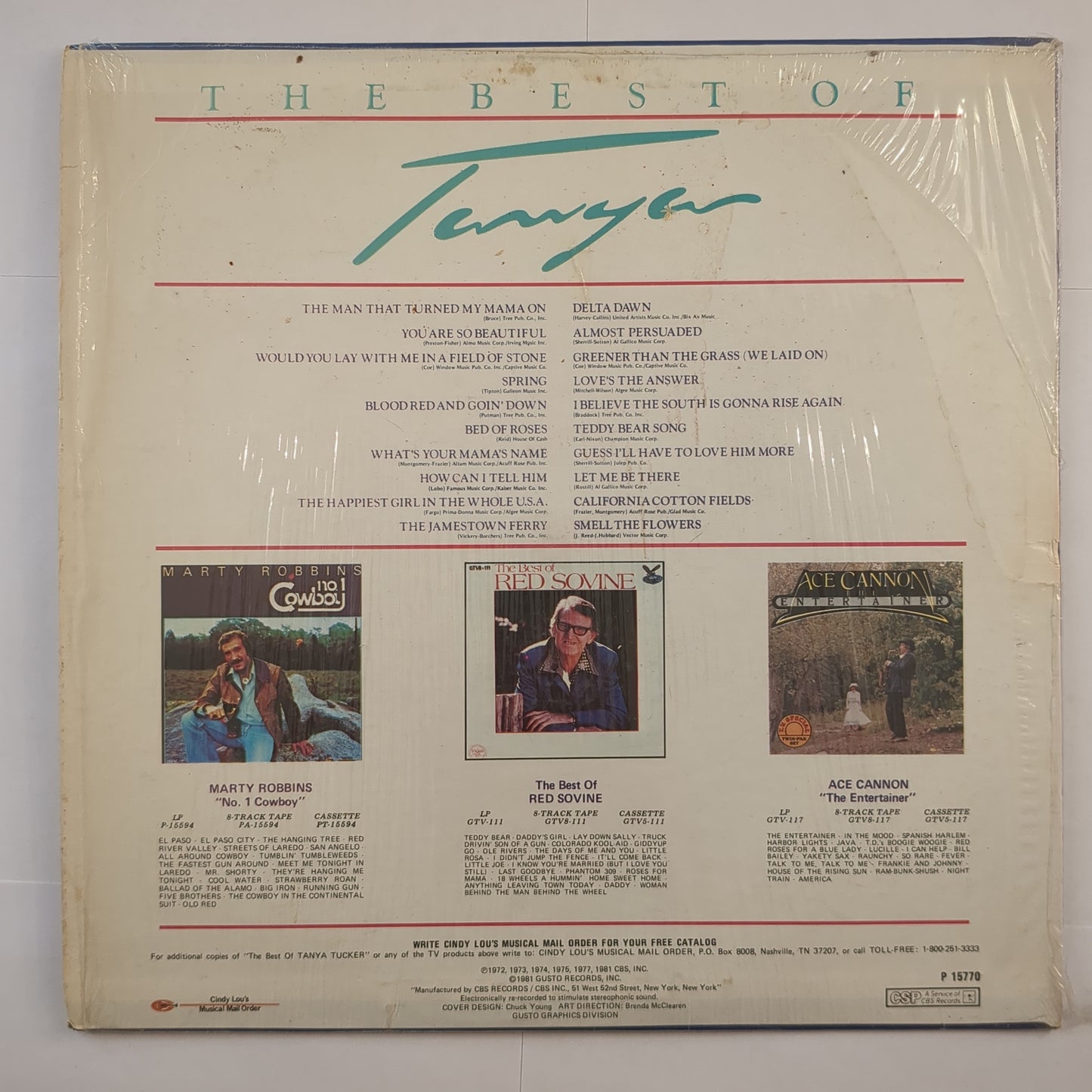 Tanya Tucker - 'The Best Of Tanya Tucker'