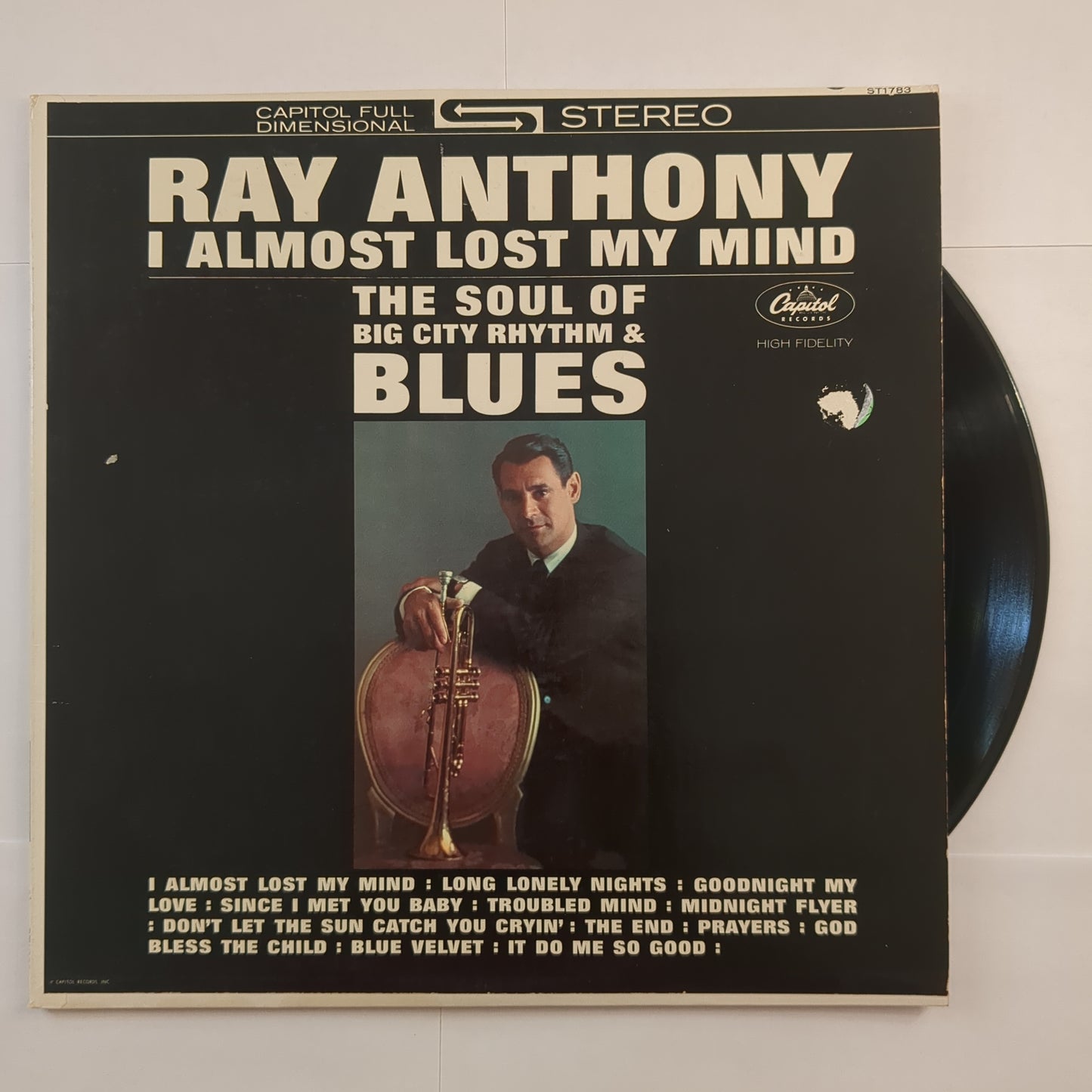 Ray Anthony – 'I Almost Lost My Mind - The Soul Of Big City Rhythm & Blues'