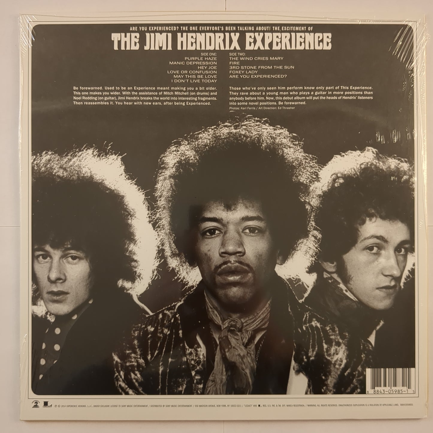 The Jimi Hendrix Experience - 'Are You Experienced'