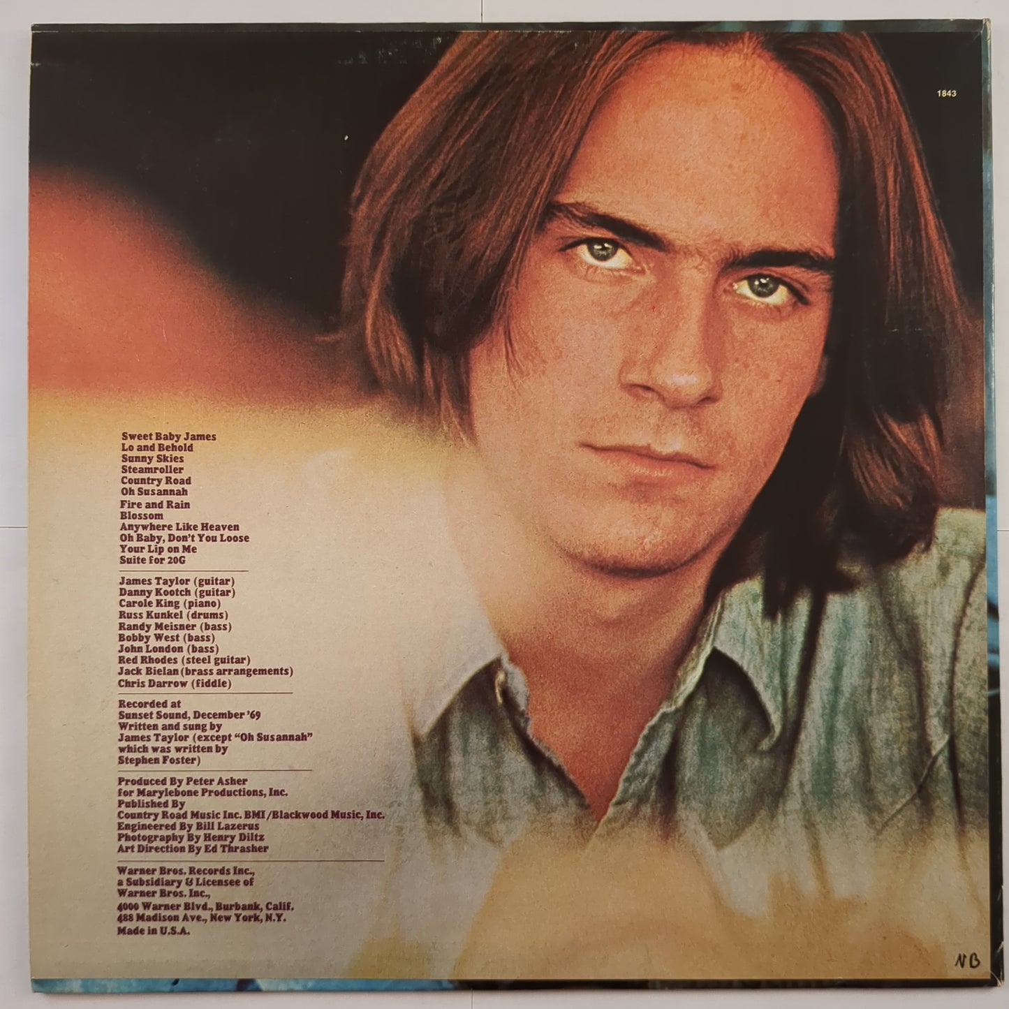 James Taylor - 'Sweet Baby James'