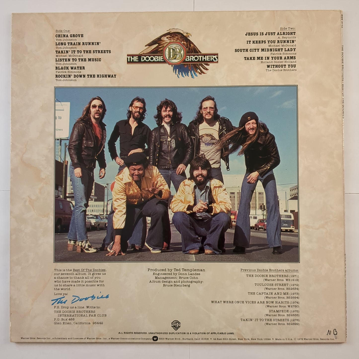 The Doobie Brothers - 'Best Of The Doobies'