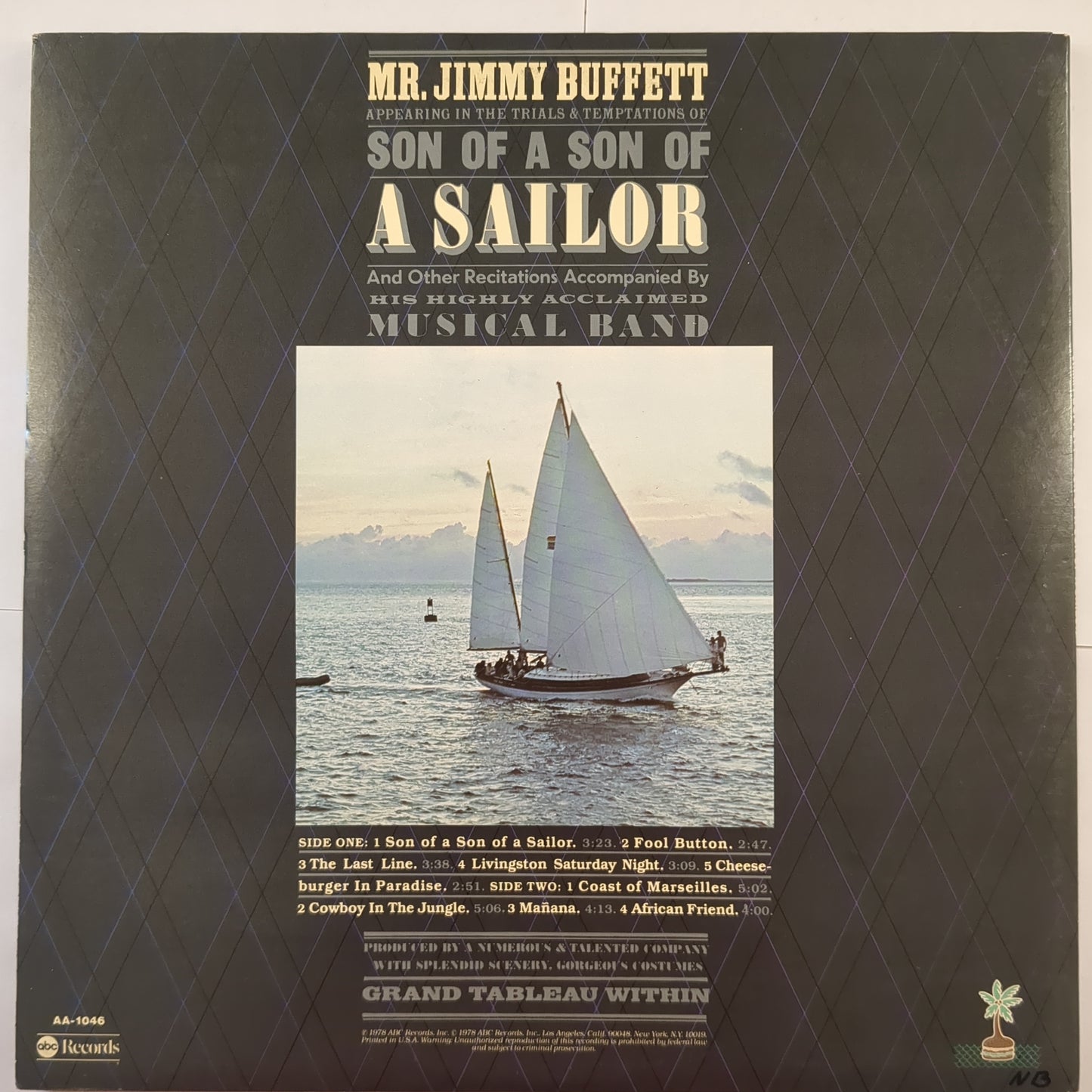 Jimmy Buffett - 'Son Of A Son Of A Sailor'