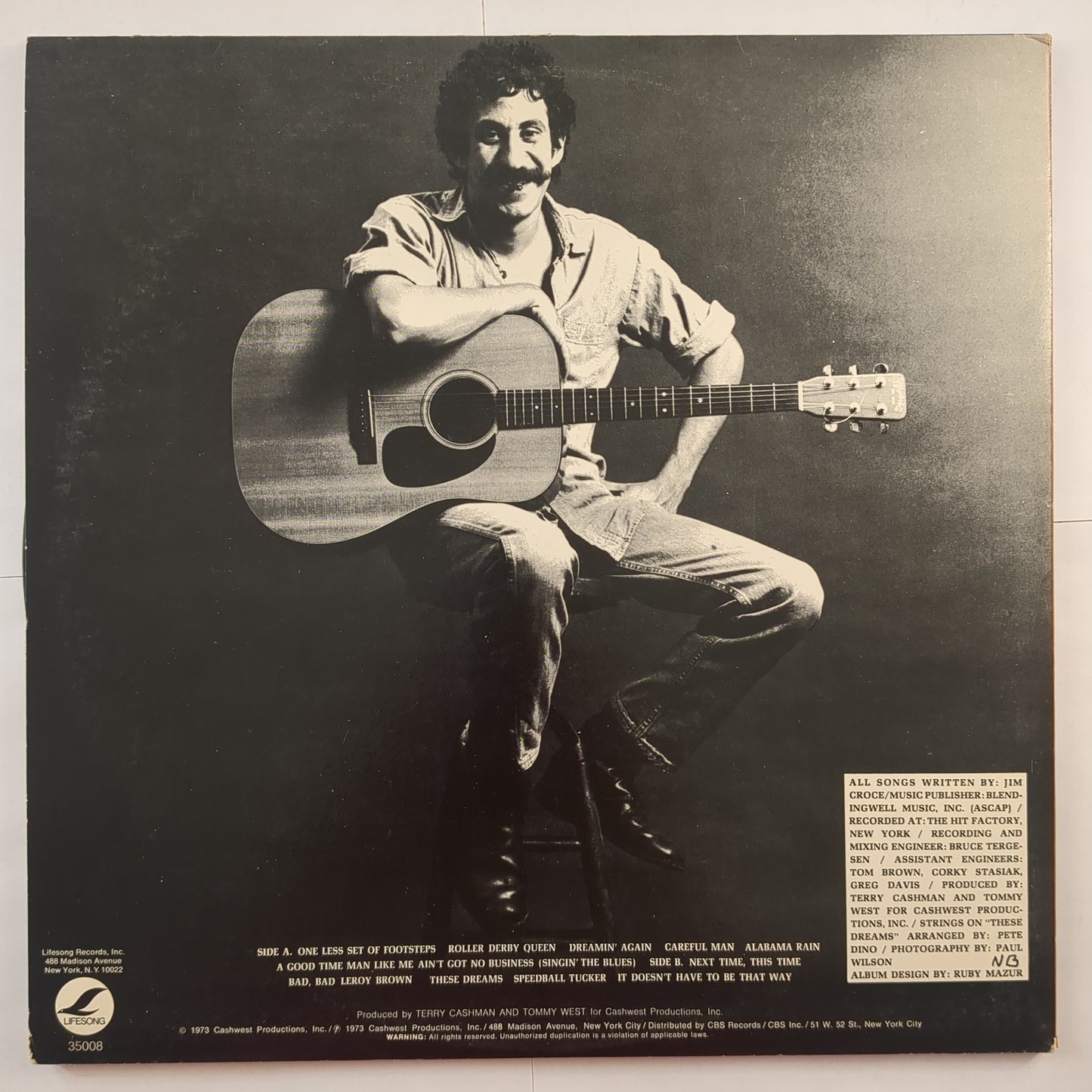 Jim Croce - 'Life And Times'