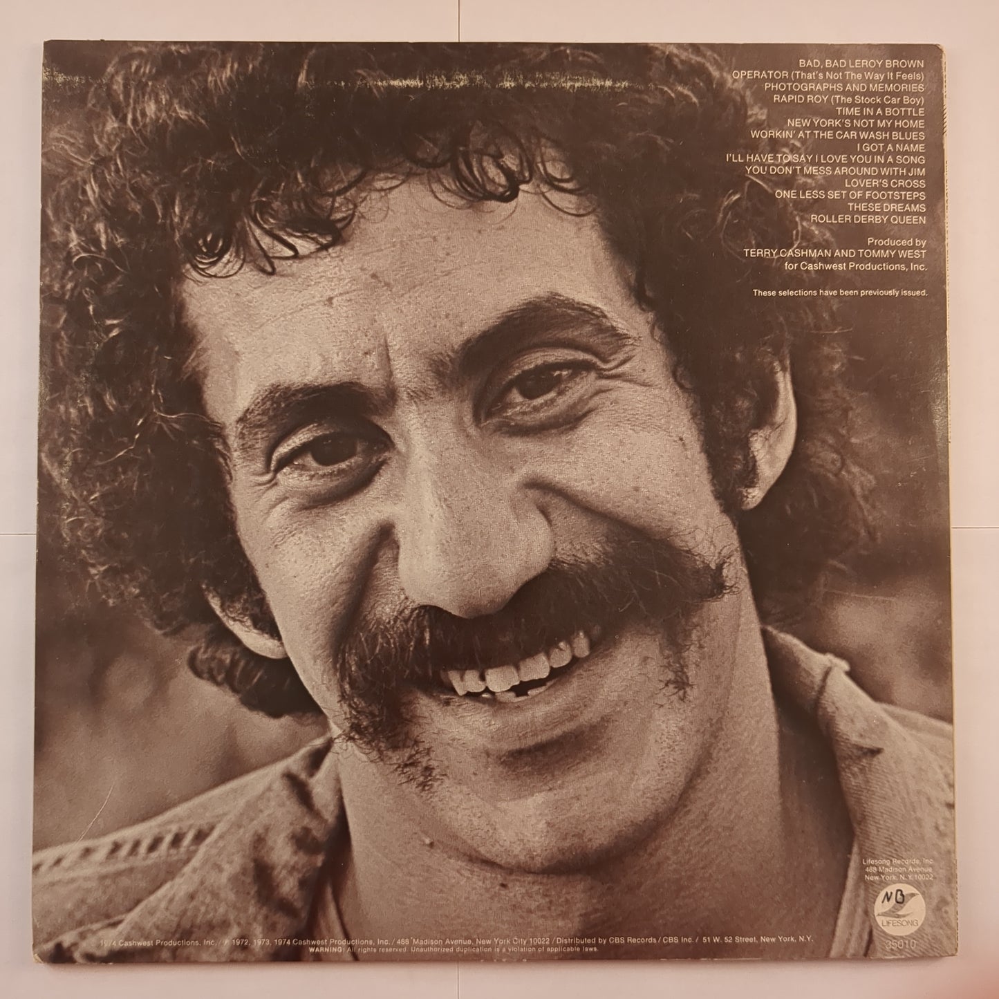 Jim Croce - 'Photographs & Memories: His Greatest Hits'