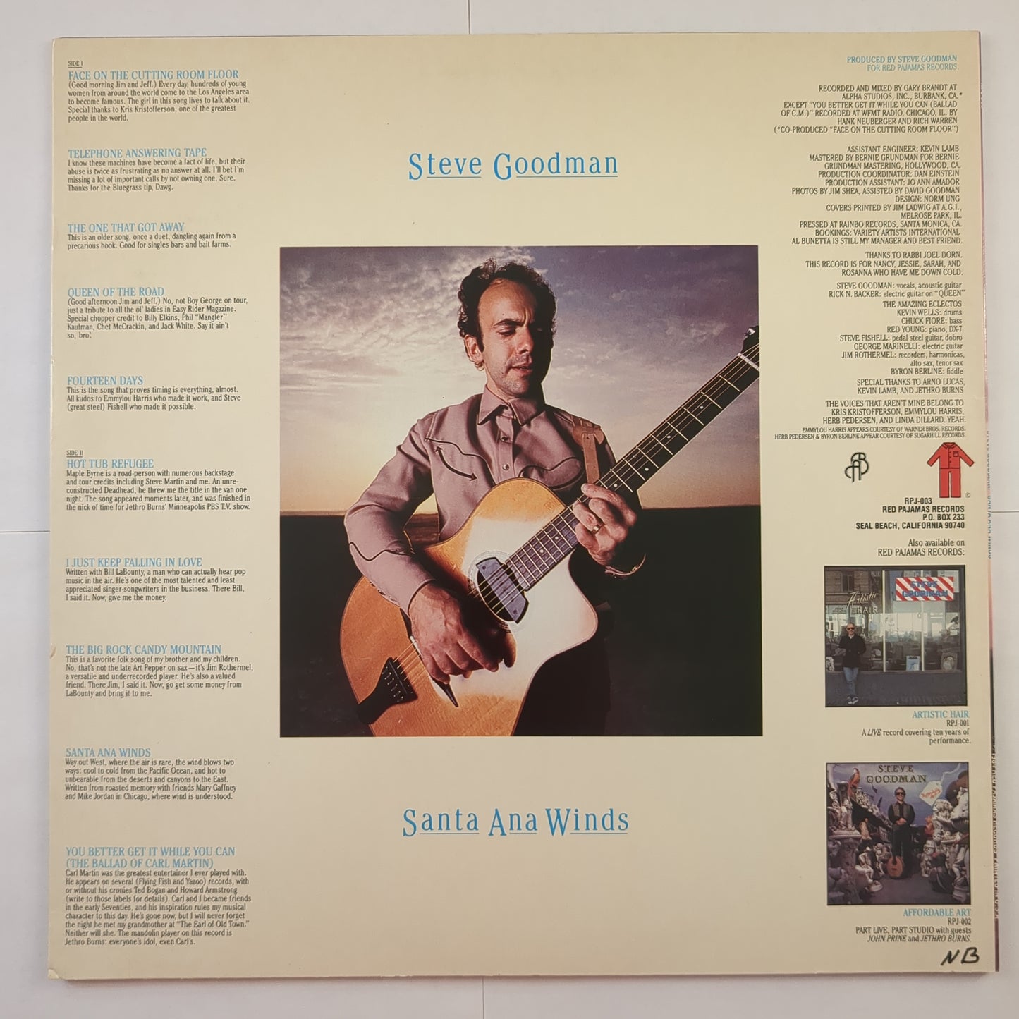 Steve Goodman - 'Santa Ana Winds'