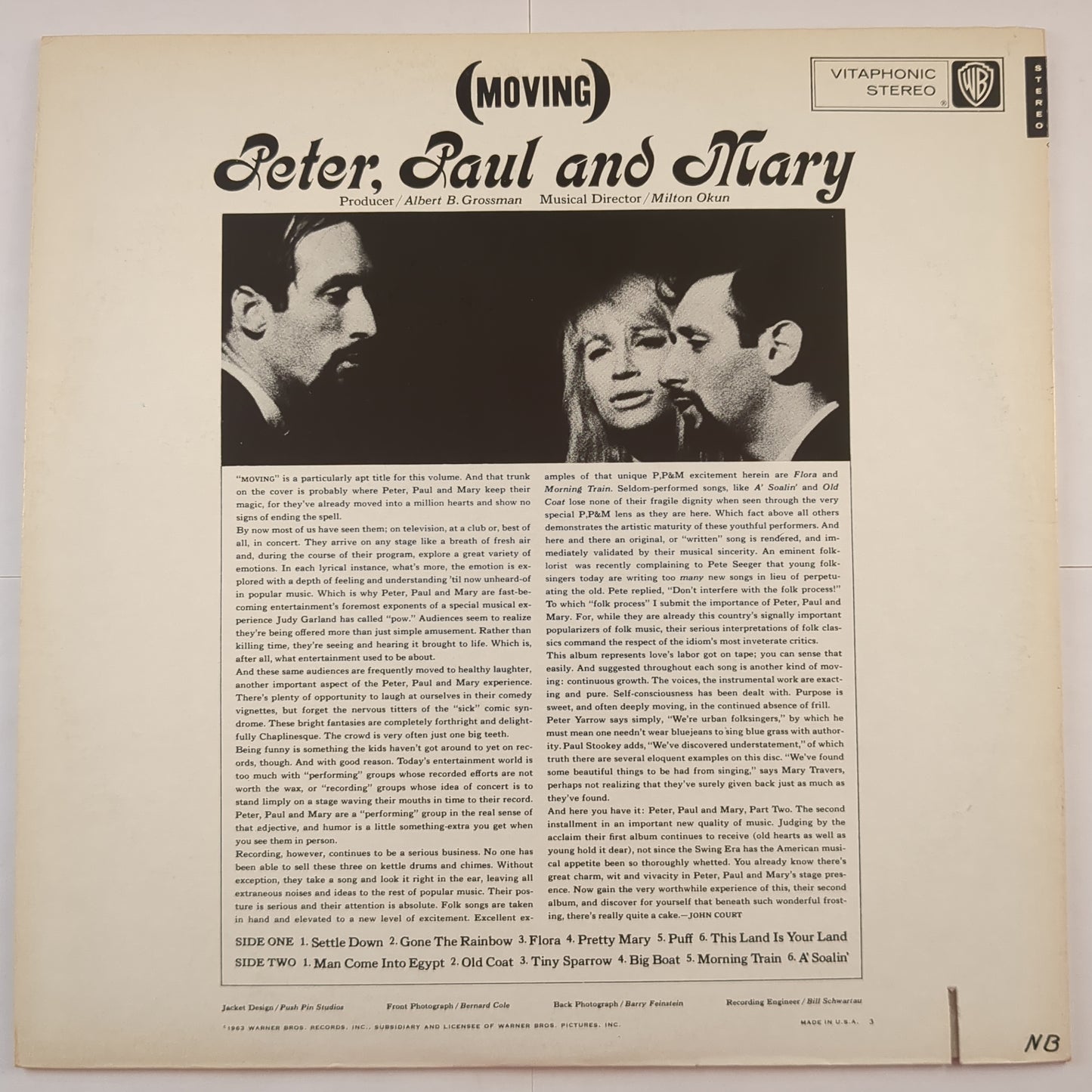 Peter, Paul And Mary - '(Moving)'