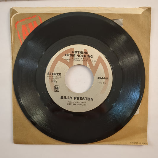 Billy Preston - 'Nothing From Nothing/My Soul Is A Witness'