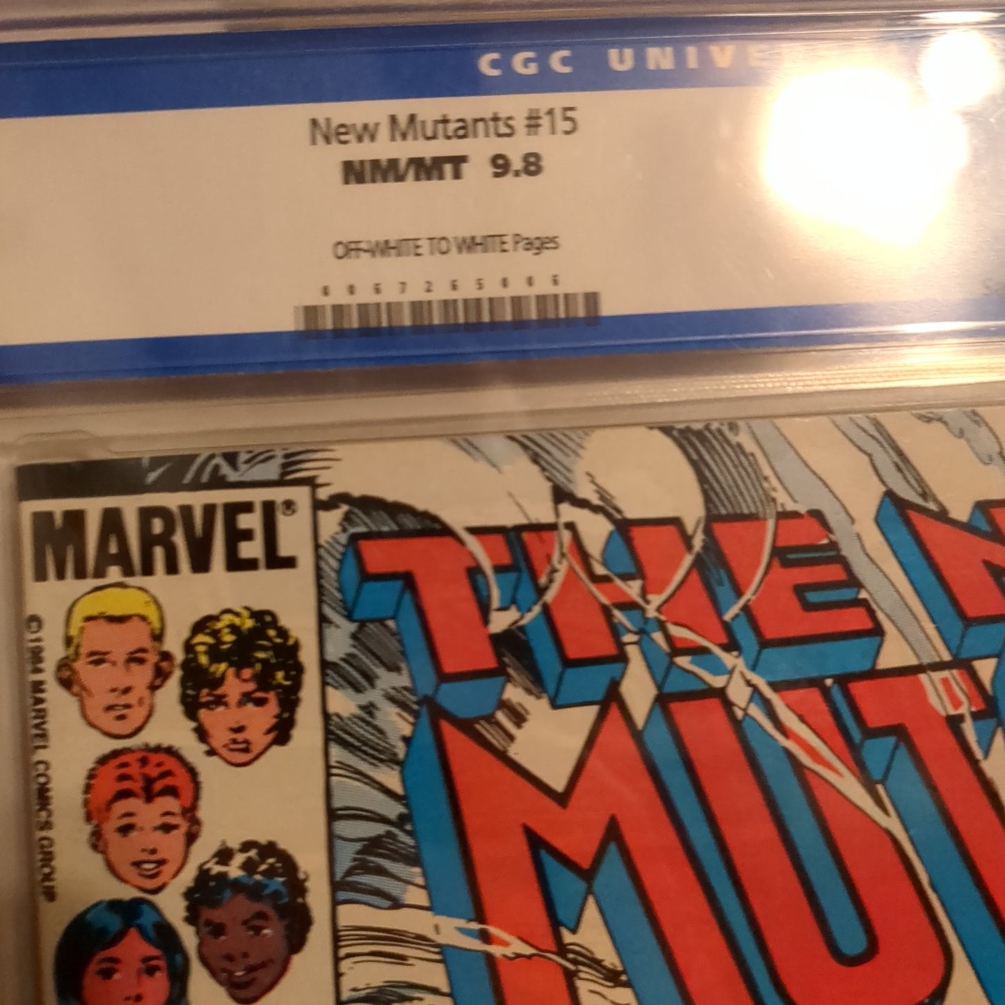 New Mutants #15 5/84 CGC 9.8