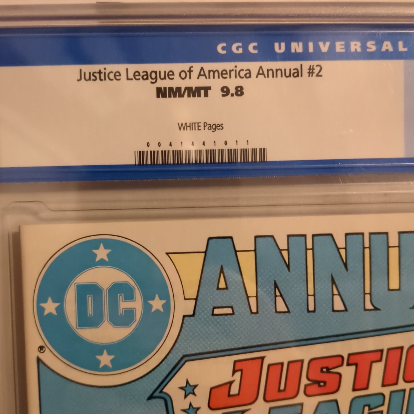 Justice League Of America Annual #2 1984 CGC 9.8