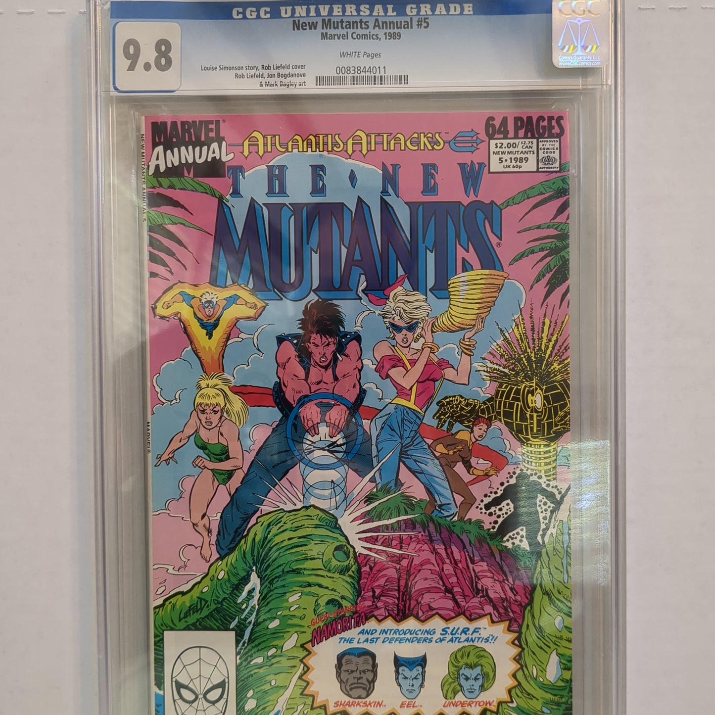 New Mutants Annual #5 (1989) CGC 9.8