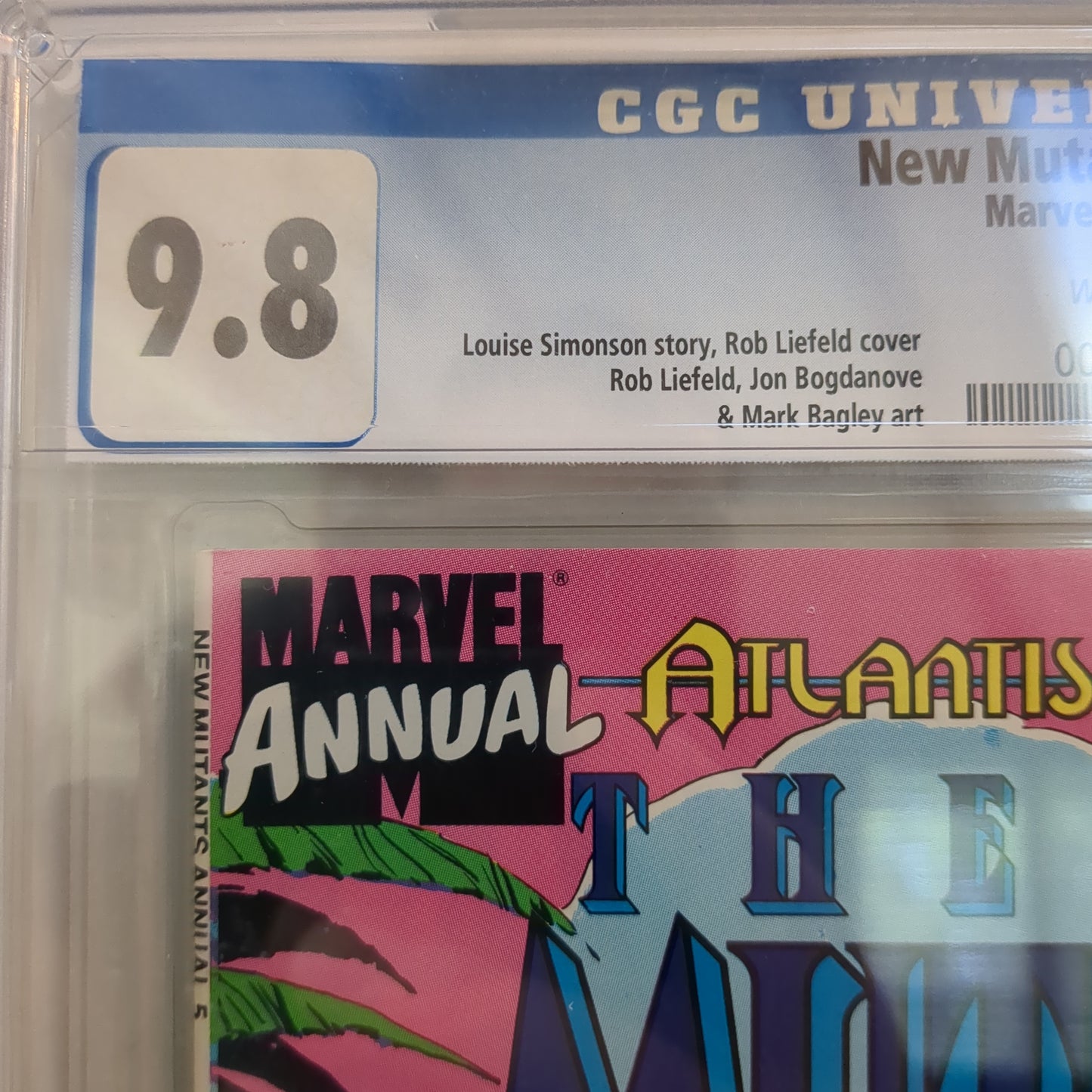 New Mutants Annual #5 (1989) CGC 9.8