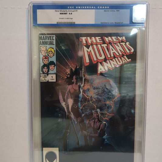 New Mutants Annual #1 (1984) CGC Graded 9.8