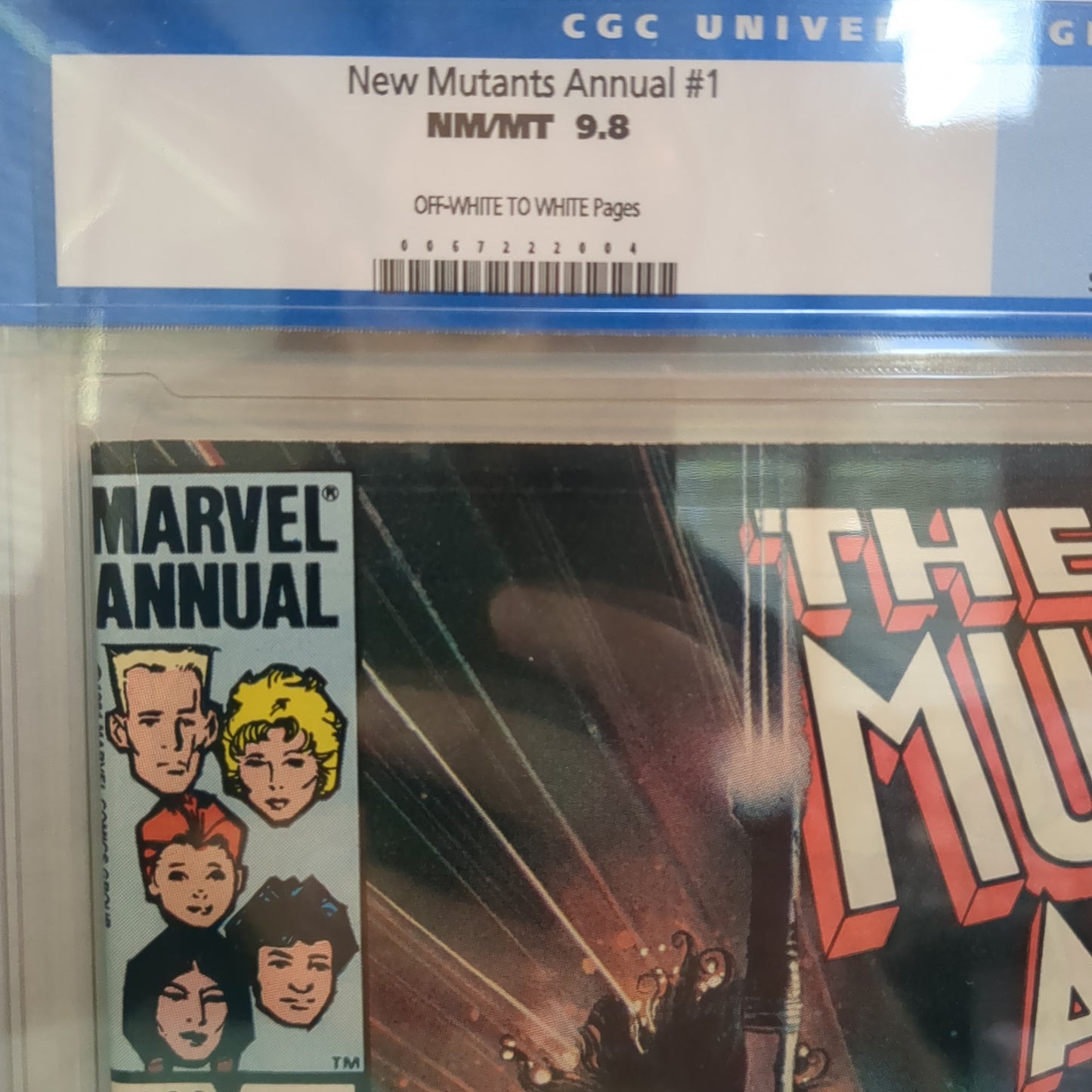 New Mutants Annual #1 (1984) CGC Graded 9.8