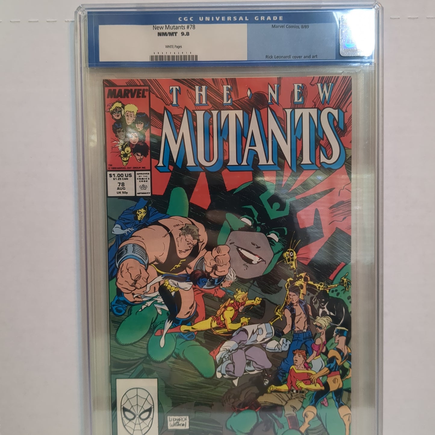 New Mutants #78 (8/89) CGC 9.8