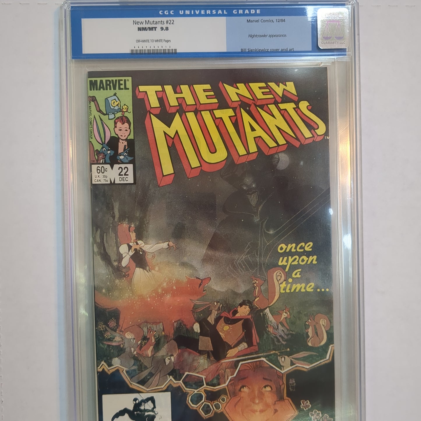 New Mutants #22 (12/84) CGC 9.8