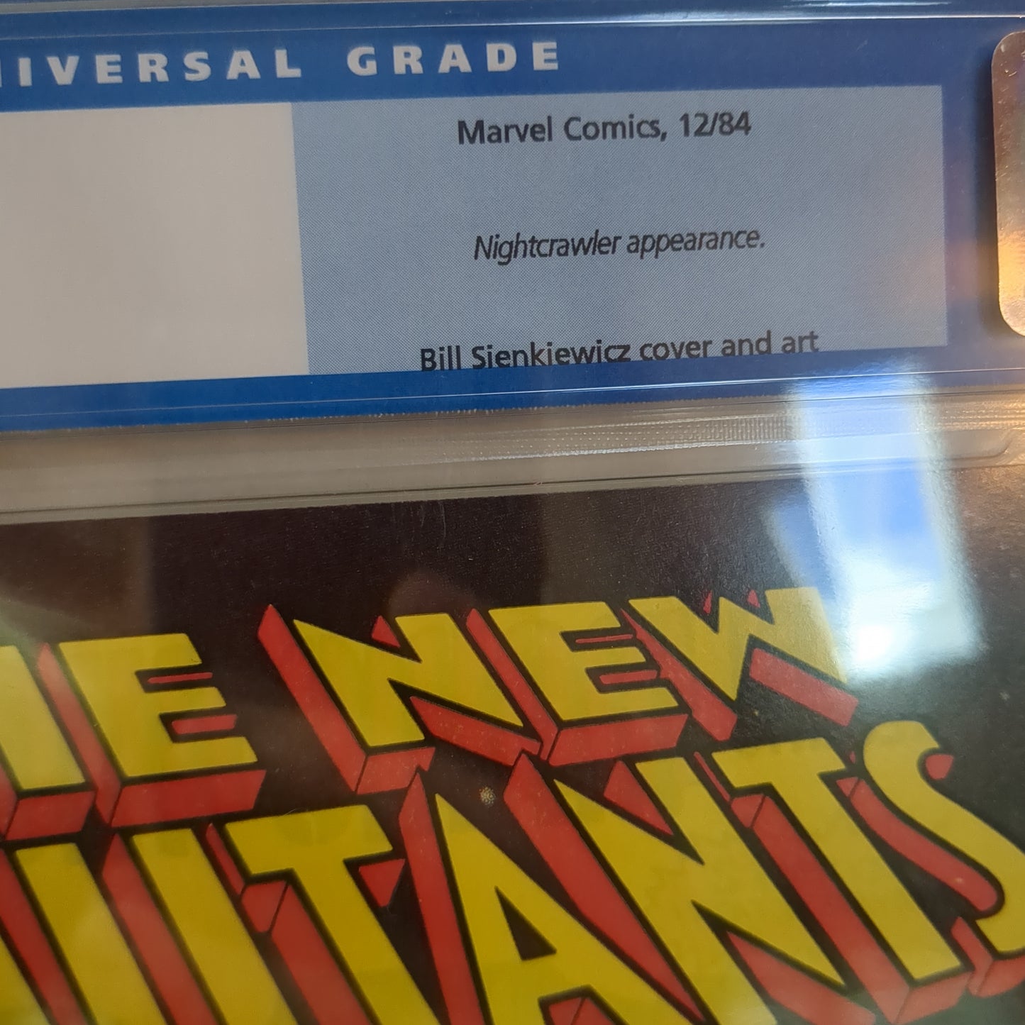 New Mutants #22 (12/84) CGC 9.8