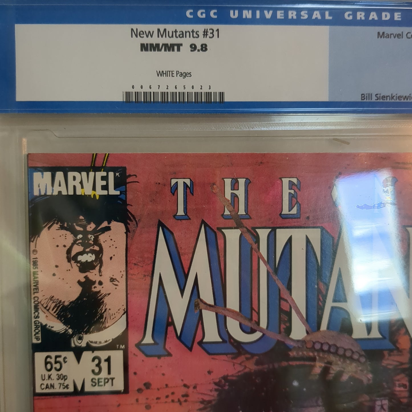 New Mutants #31 (9/85) CGC 9.8