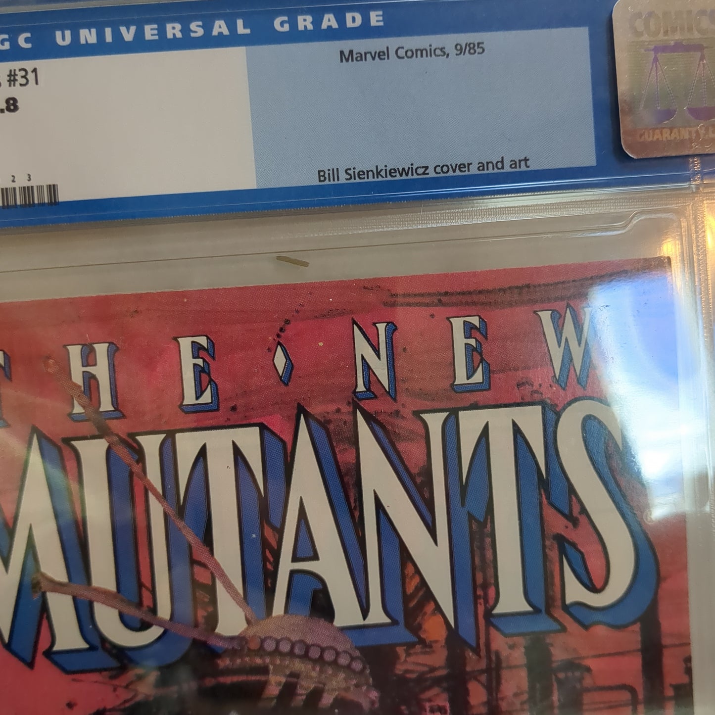 New Mutants #31 (9/85) CGC 9.8