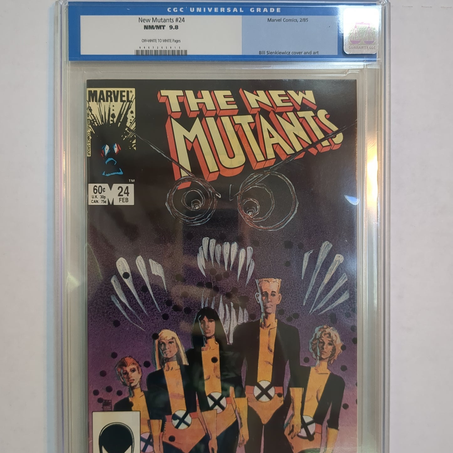 New Mutants #24 (2/85) CGC 9.8