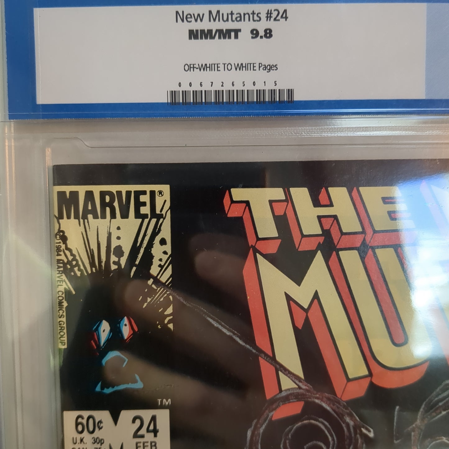 New Mutants #24 (2/85) CGC 9.8