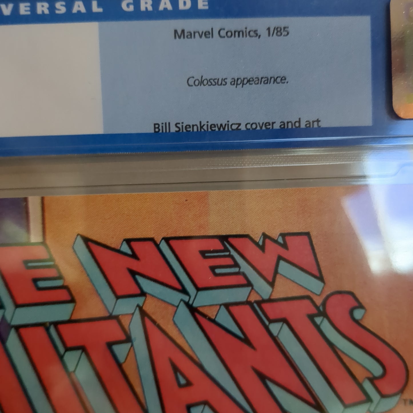 New Mutants #23 (1/85) CGC 9.8