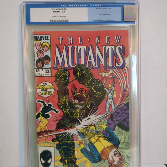 New Mutants #33 (11/85) CGC 9.8