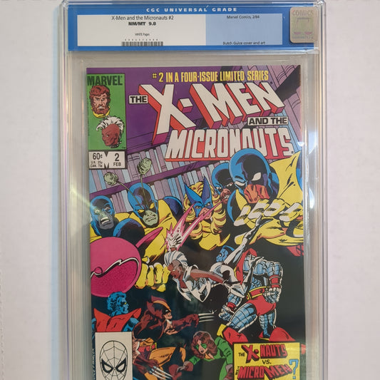 X-Men and the Micronauts #2 (2/84) CGC 9.8