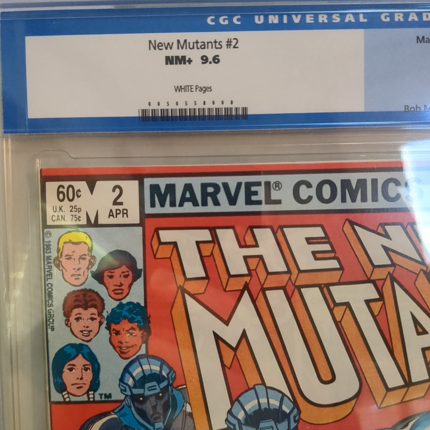 New Mutants #2 (4/83) CGC 9.6