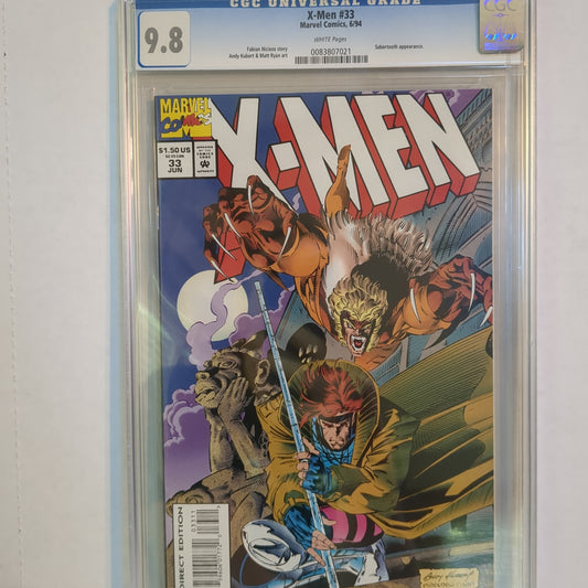 X-Men #33 (6/94) CGC 9.8