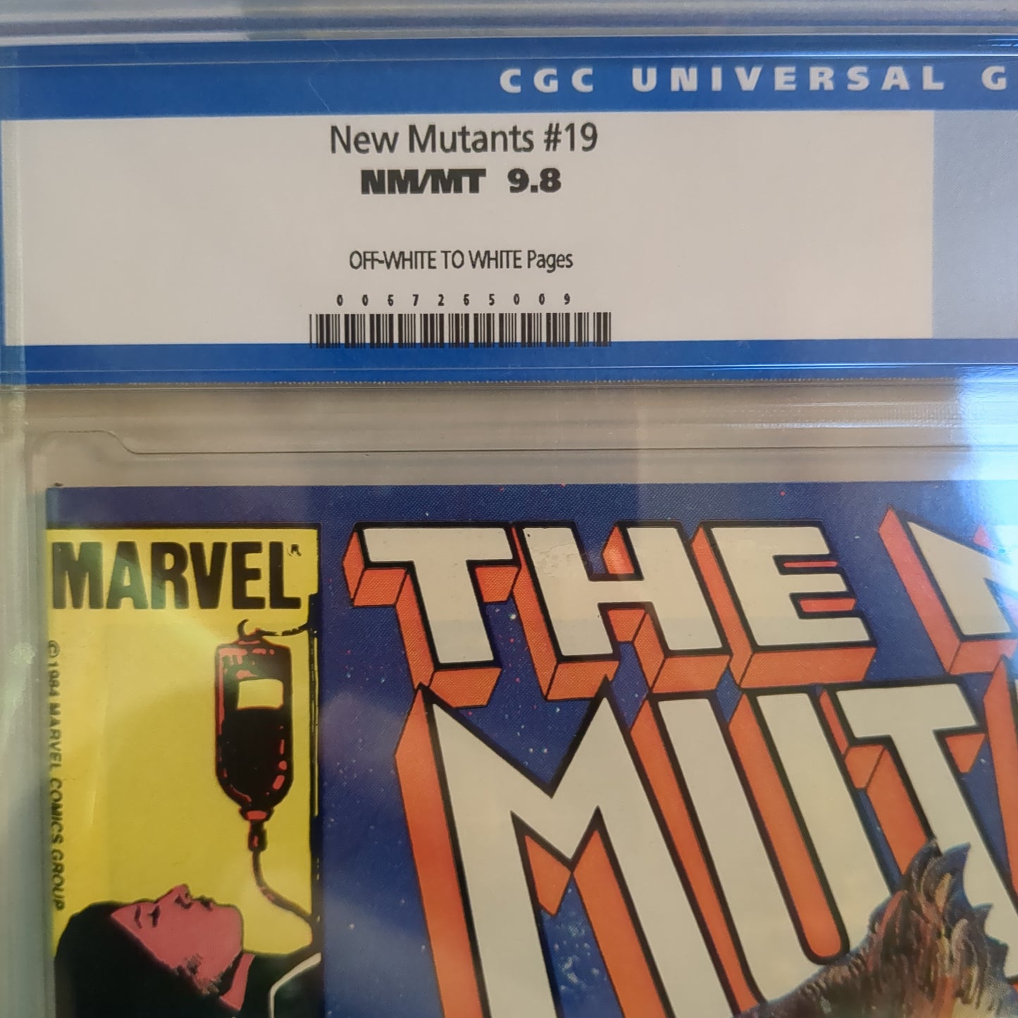 New Mutants #19 (9/84) CGC 9.8