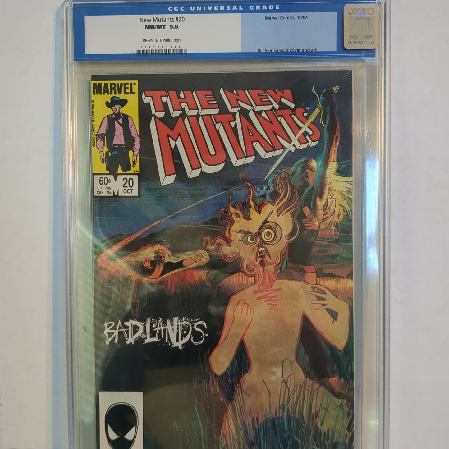 New Mutants #20 (10/84) CGC 9.8