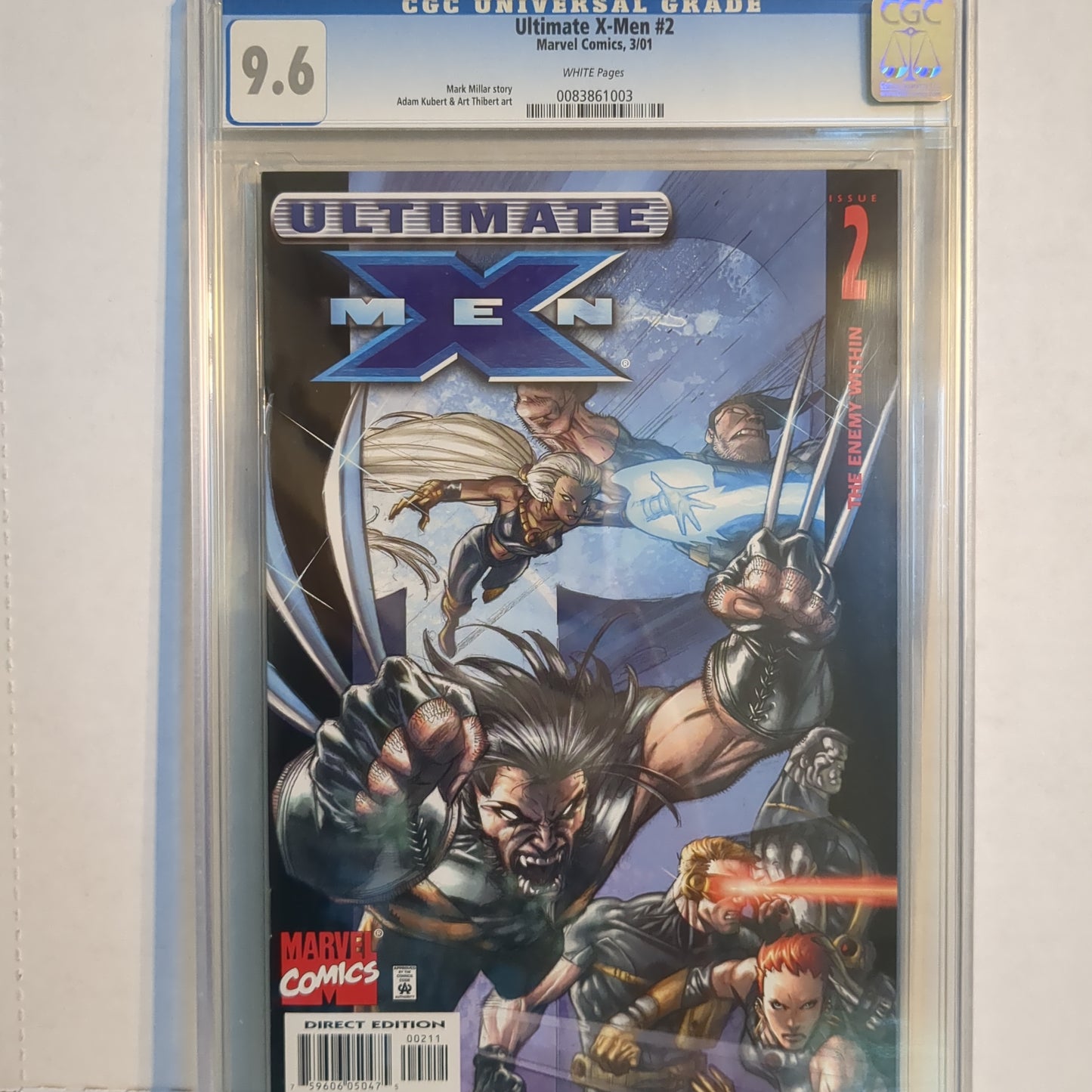 Ultimate X-Men #2 (3/01) CGC 9.6