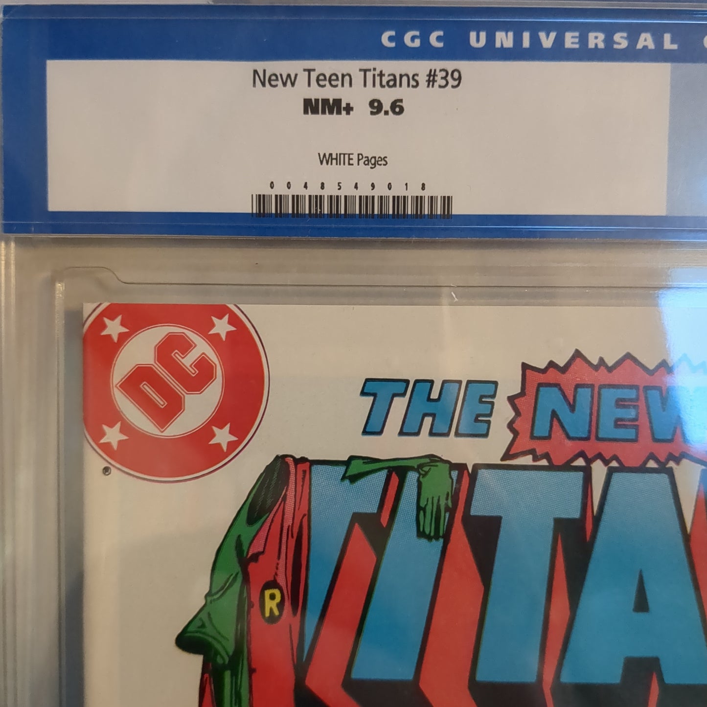 New Teen Titans #39 (2/84) CGC 9.6