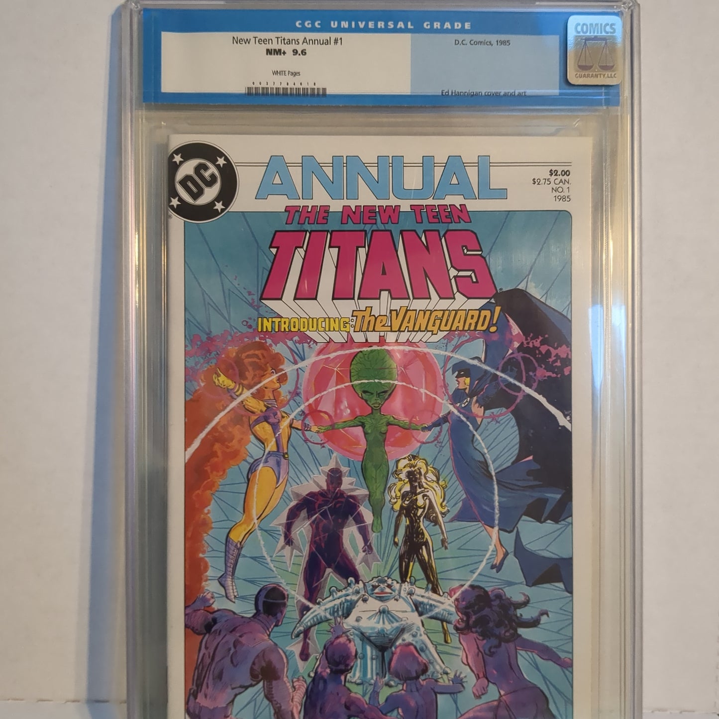 New Teen Titans Annual #1 (1985) CGC 9.6