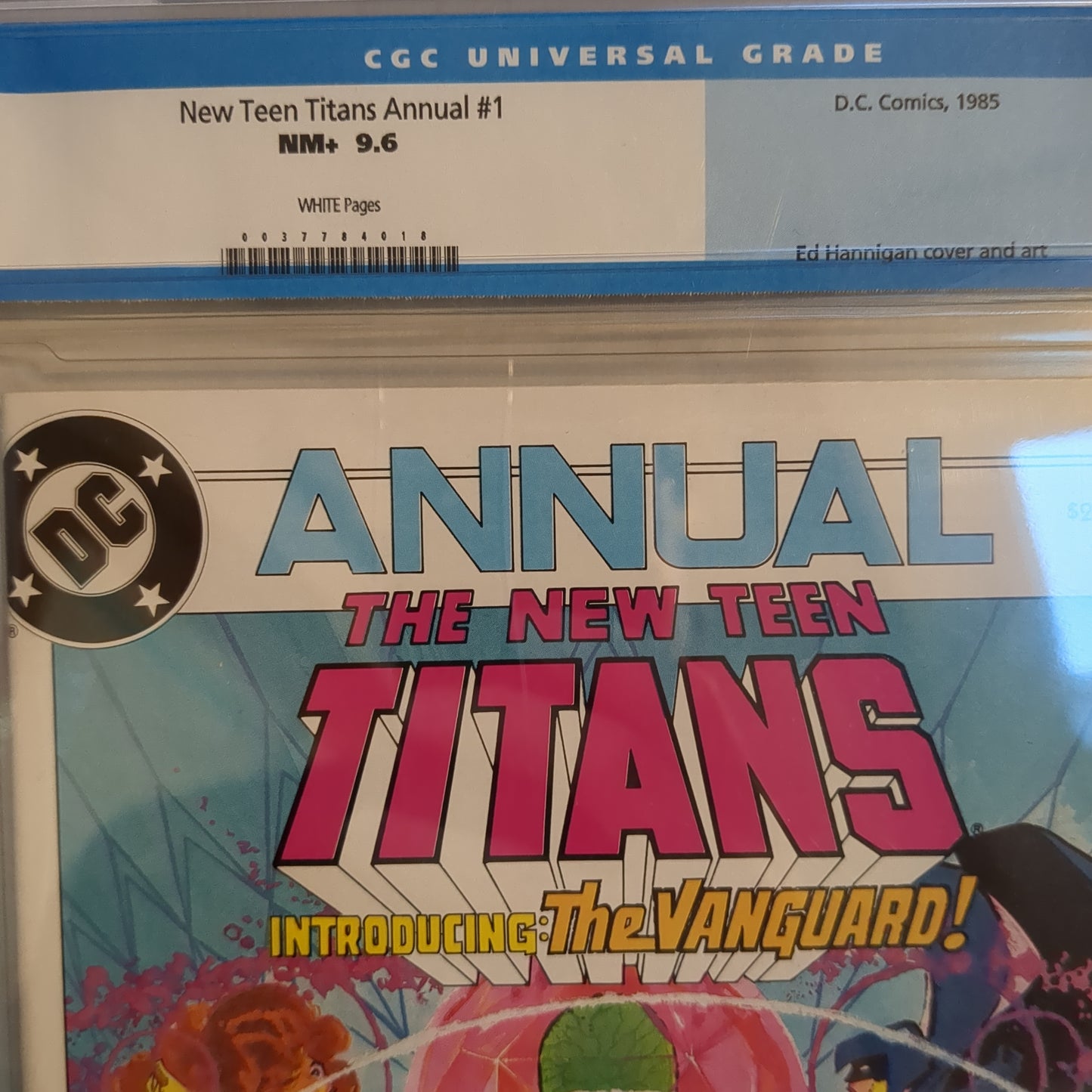 New Teen Titans Annual #1 (1985) CGC 9.6