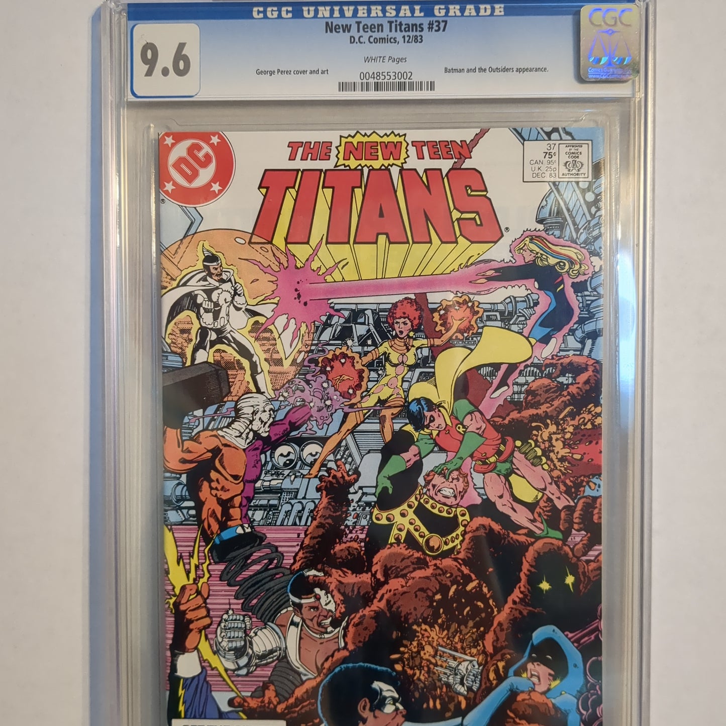 New Teen Titans #37 (12/83) CGC 9.6