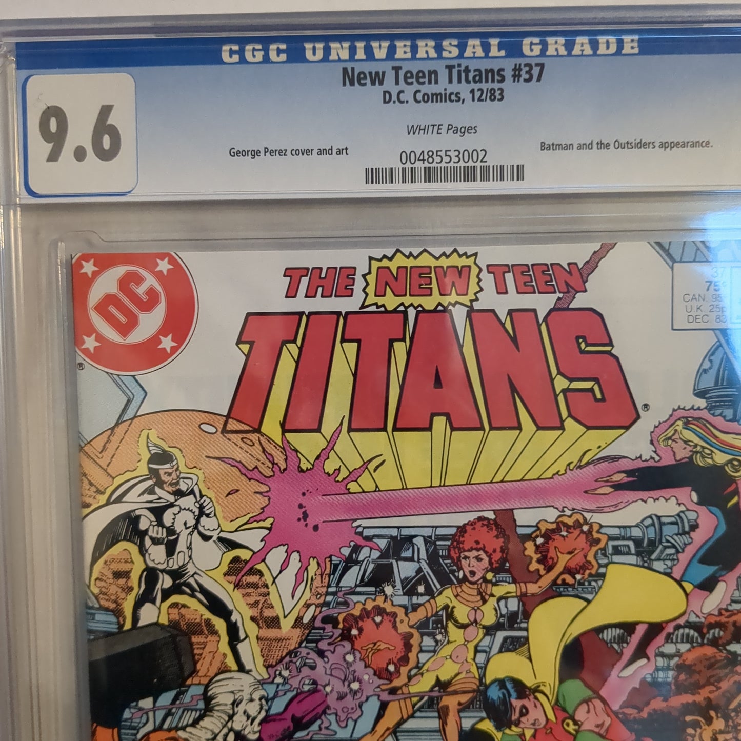 New Teen Titans #37 (12/83) CGC 9.6