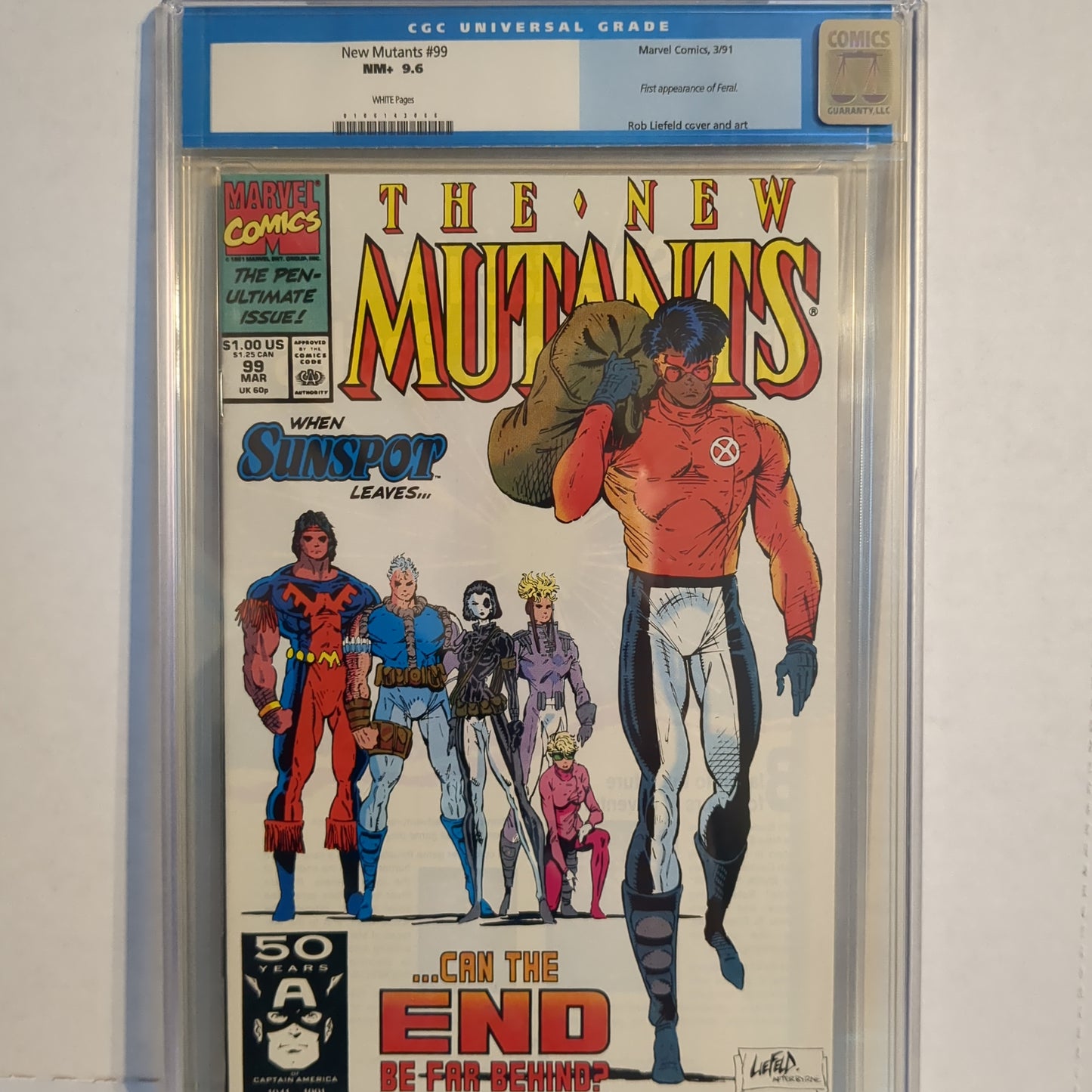 New Mutants #99 (3/91) CGC 9.6