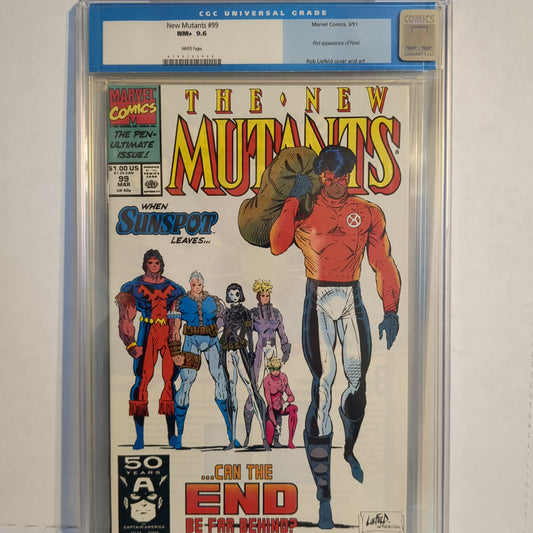 New Mutants #99 (3/91) CGC 9.6